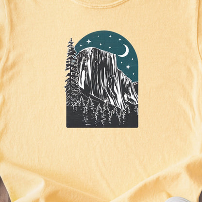 Yosemite at Night Kids Cotton T-Shirt