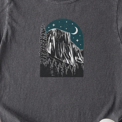 Yosemite at Night Kids Cotton T-Shirt