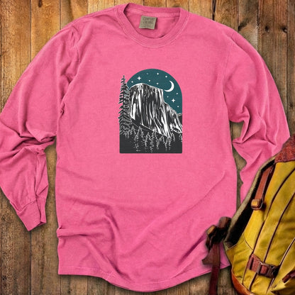 Yosemite at Night Cotton Long Sleeve