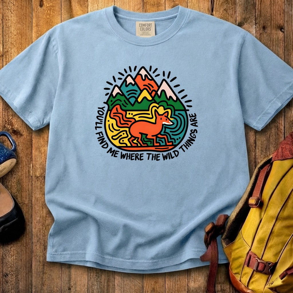 Youll Find Me Cotton T-Shirt
