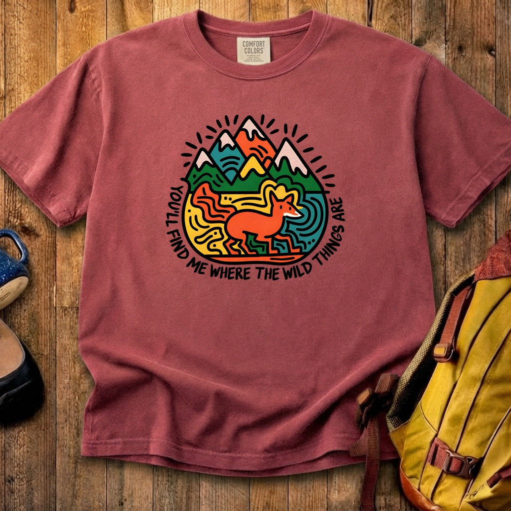 Youll Find Me Cotton T-Shirt
