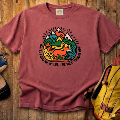 Youll Find Me Cotton T-Shirt