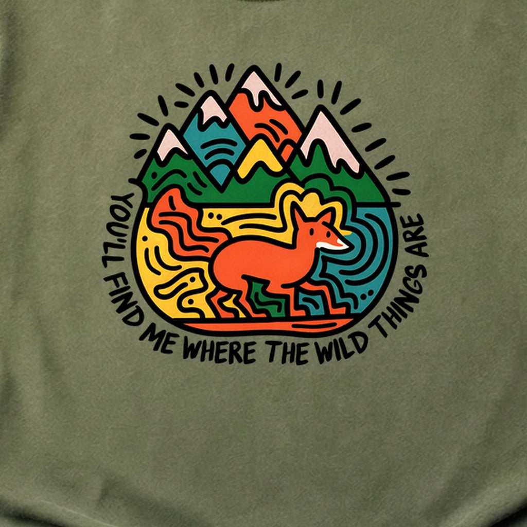 Youll Find Me Cotton T-Shirt