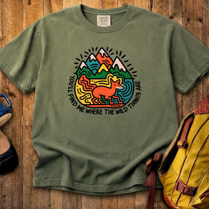Youll Find Me Cotton T-Shirt