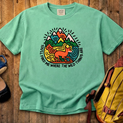Youll Find Me Cotton T-Shirt