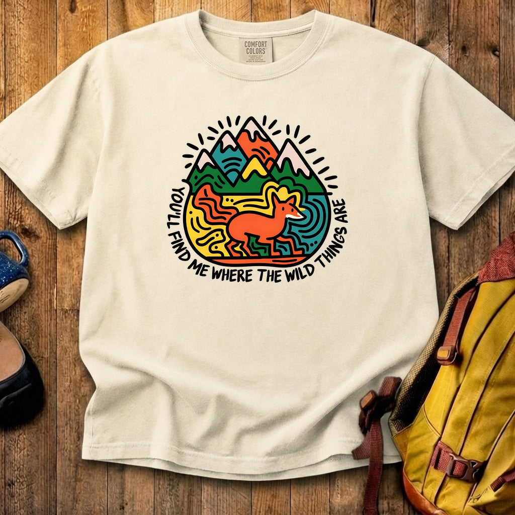 Youll Find Me Cotton T-Shirt