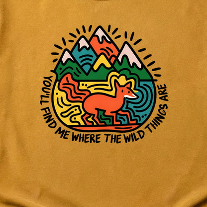 Youll Find Me Cotton T-Shirt