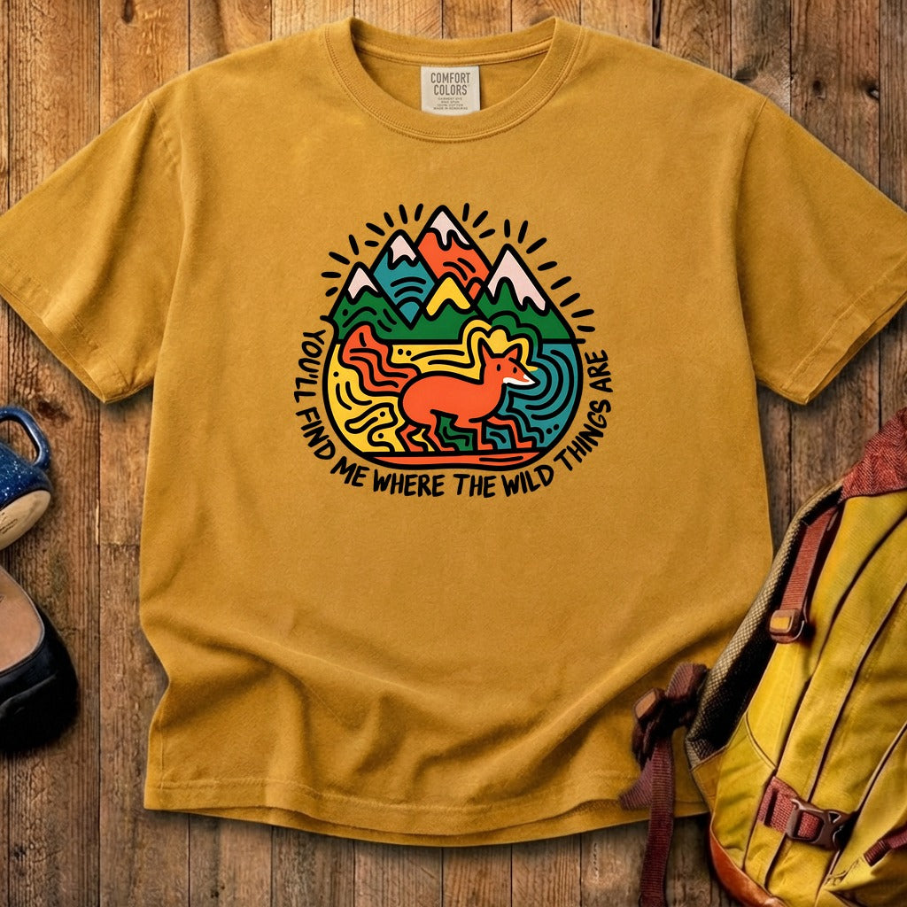 Youll Find Me Cotton T-Shirt
