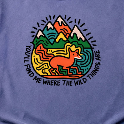 Youll Find Me Cotton T-Shirt
