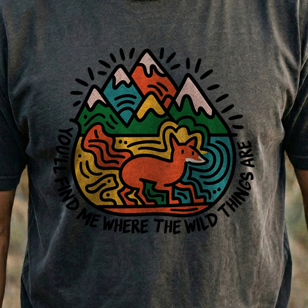 Youll Find Me Cotton T-Shirt