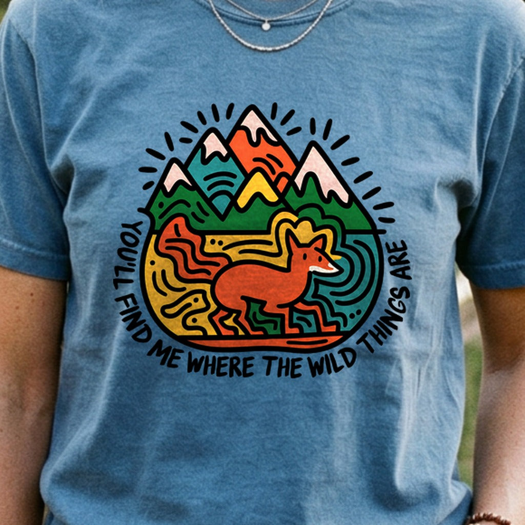 Youll Find Me Cotton T-Shirt
