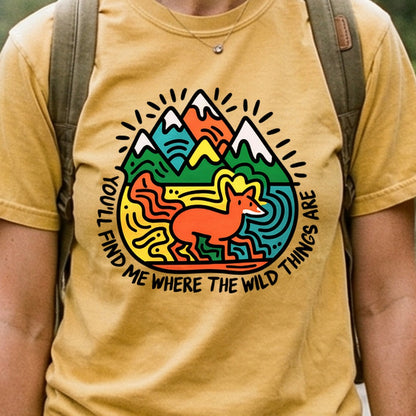 Youll Find Me Cotton T-Shirt