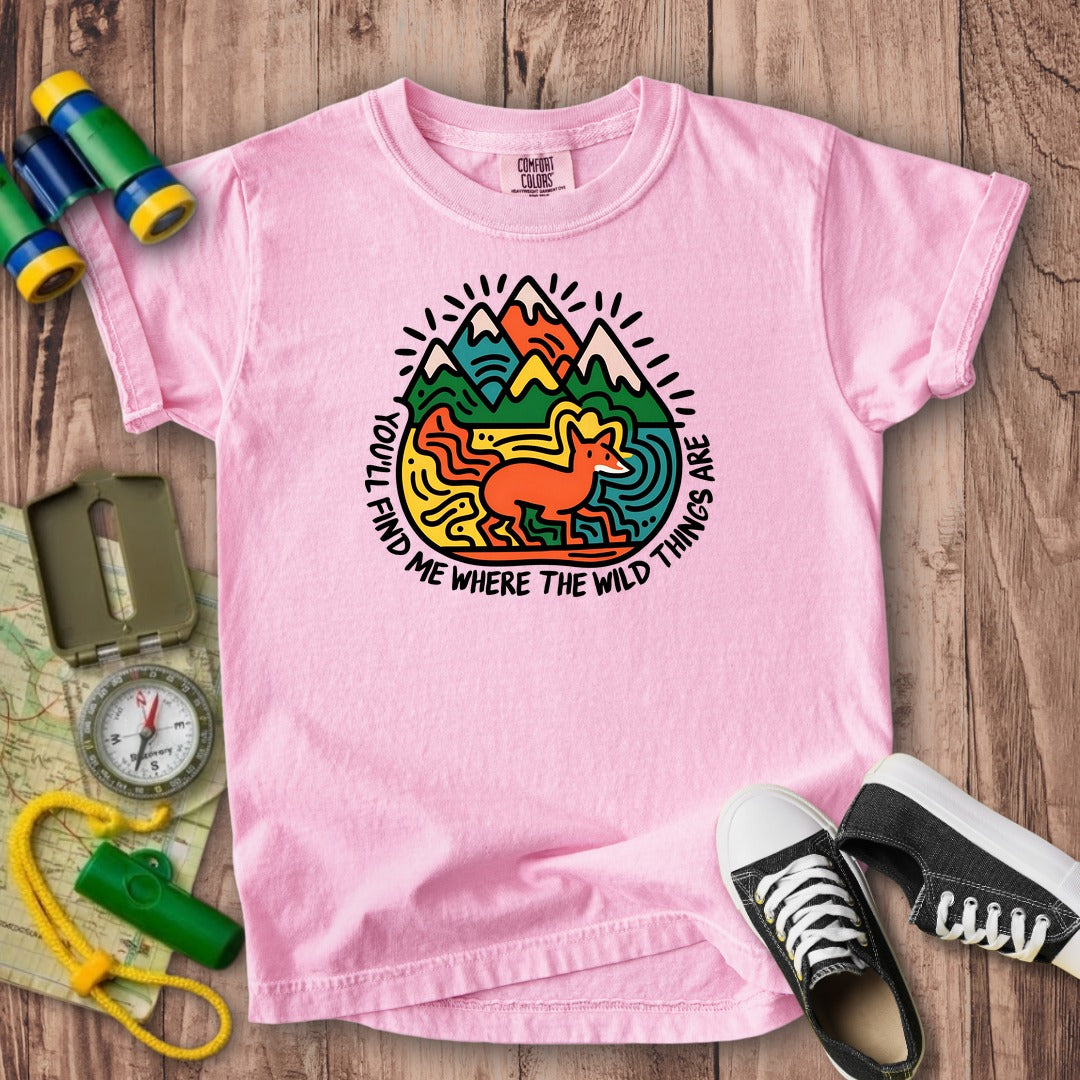 Youll Find Me Kids Cotton T-Shirt
