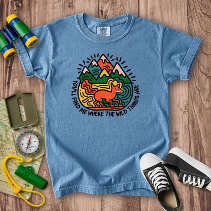 Youll Find Me Kids Cotton T-Shirt