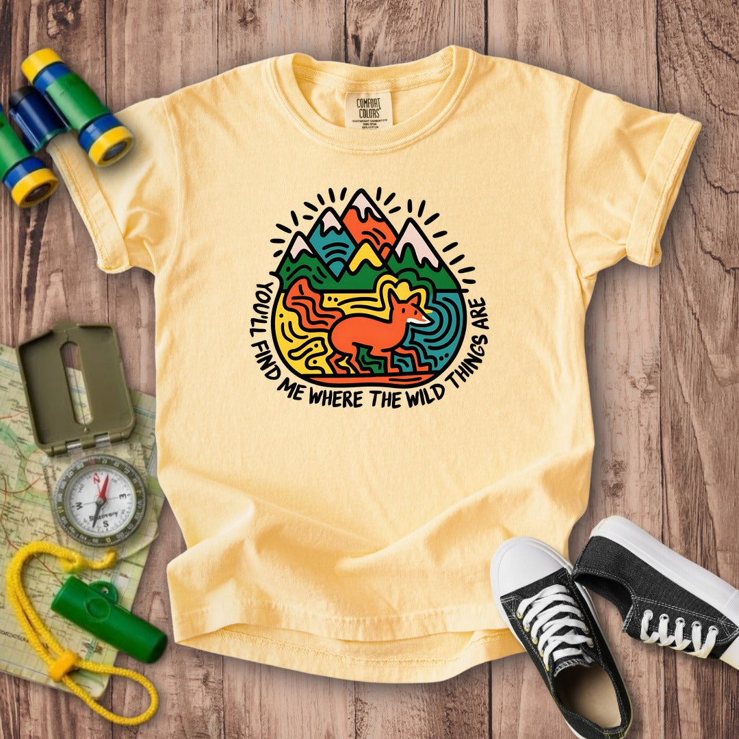 Youll Find Me Kids Cotton T-Shirt