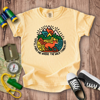 Youll Find Me Kids Cotton T-Shirt