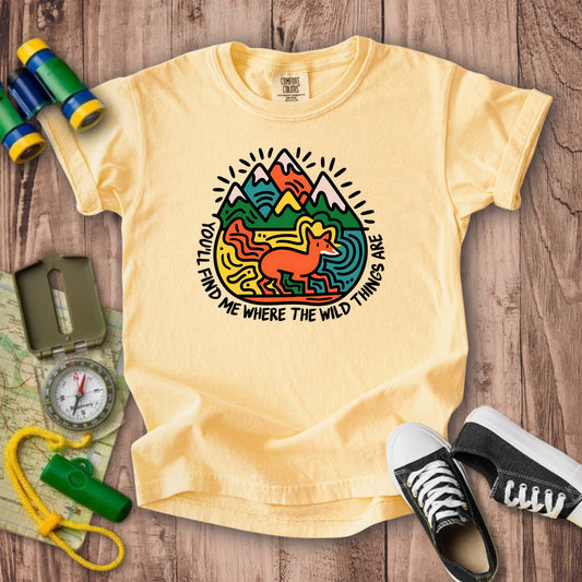 Youll Find Me Kids Cotton T-Shirt