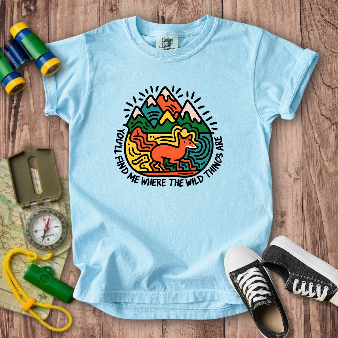Youll Find Me Kids Cotton T-Shirt