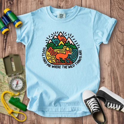 Youll Find Me Kids Cotton T-Shirt