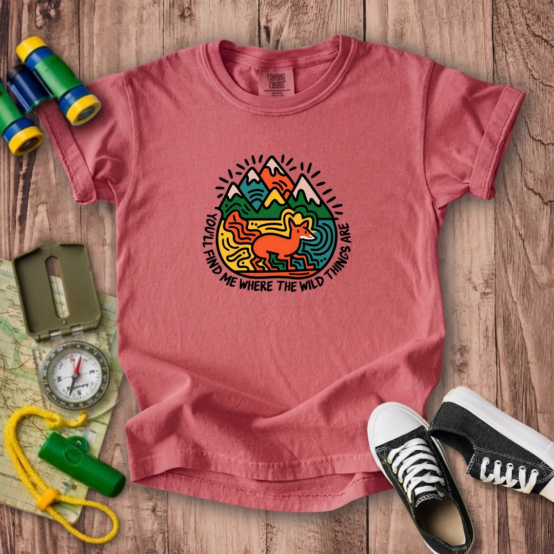 Youll Find Me Kids Cotton T-Shirt