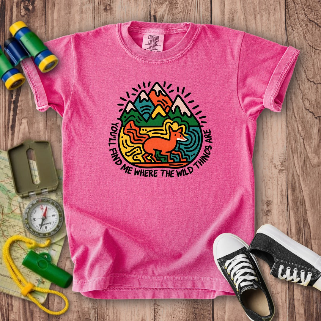 Youll Find Me Kids Cotton T-Shirt