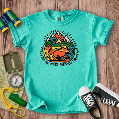 Youll Find Me Kids Cotton T-Shirt