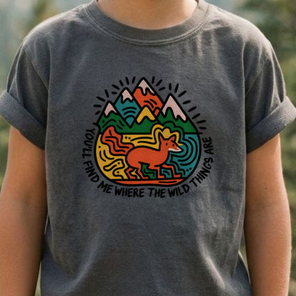 Youll Find Me Kids Cotton T-Shirt