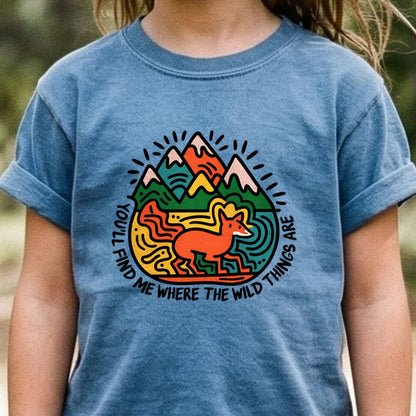 Youll Find Me Kids Cotton T-Shirt