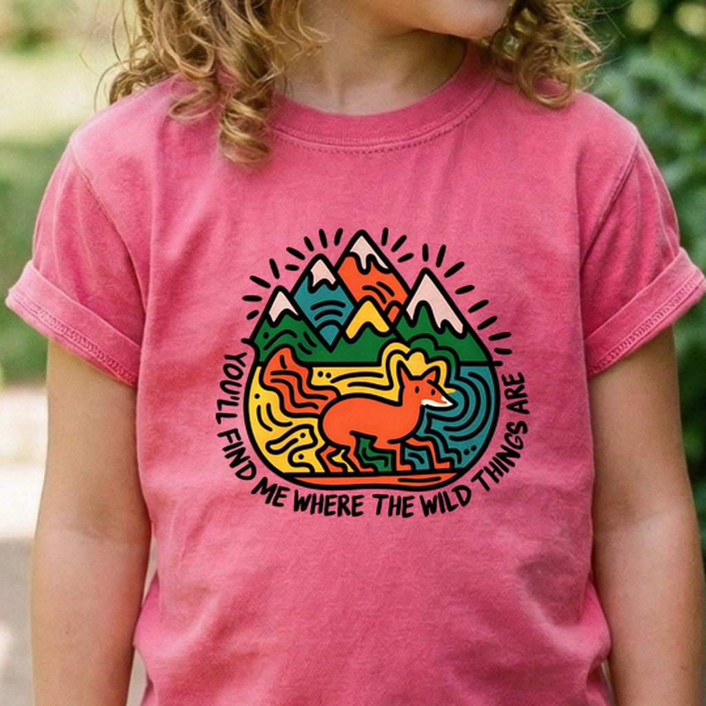 Youll Find Me Kids Cotton T-Shirt
