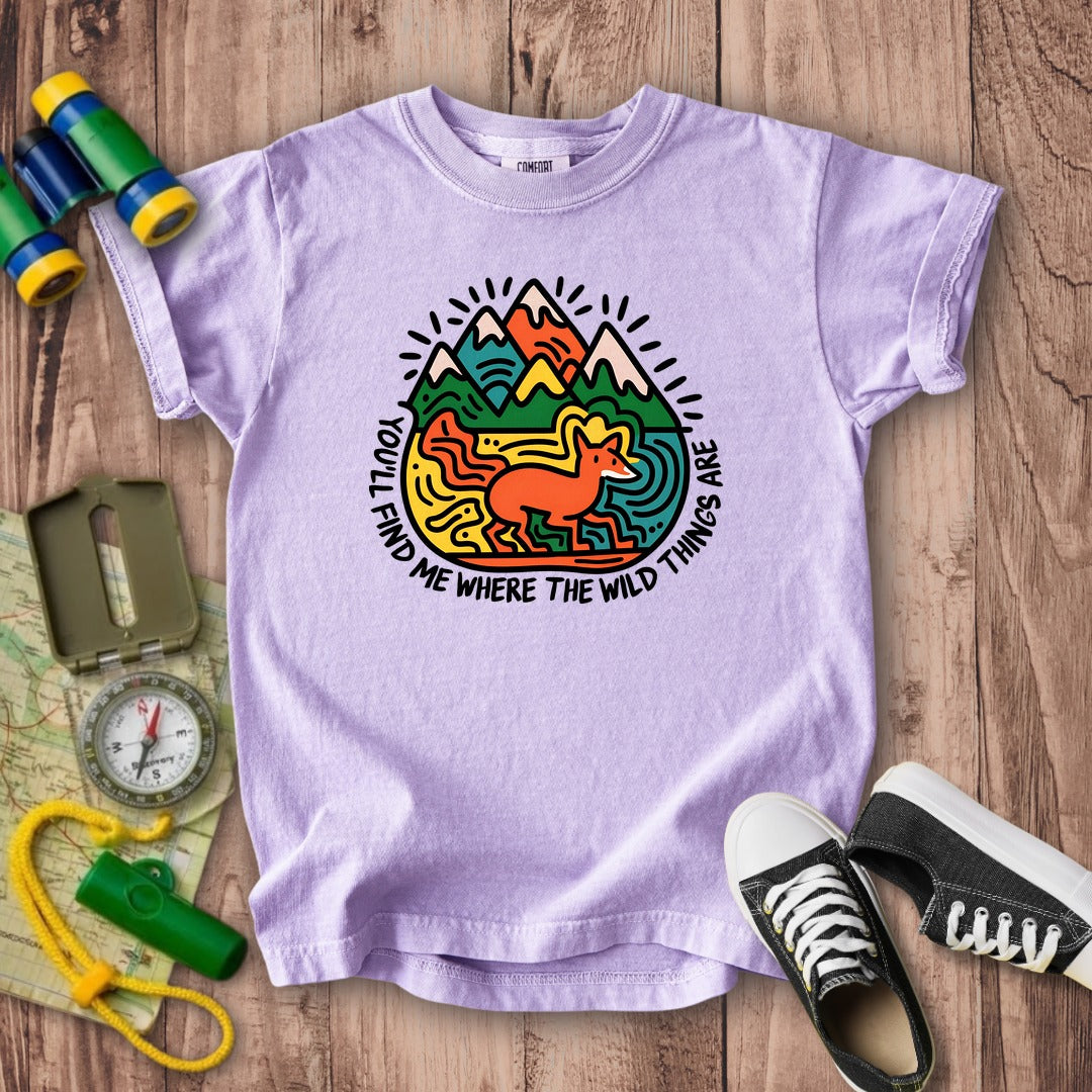 Youll Find Me Kids Cotton T-Shirt