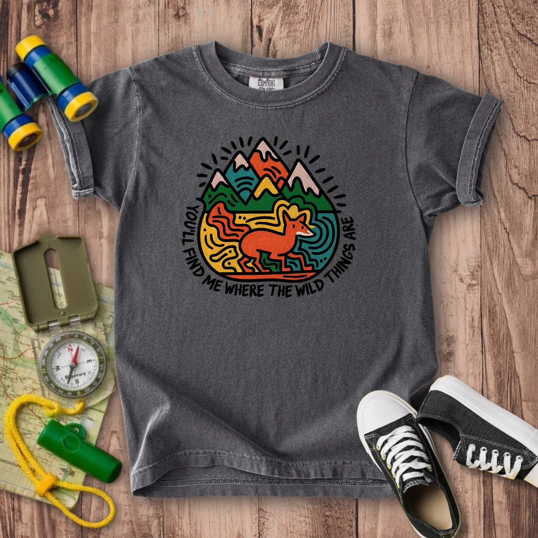 Youll Find Me Kids Cotton T-Shirt