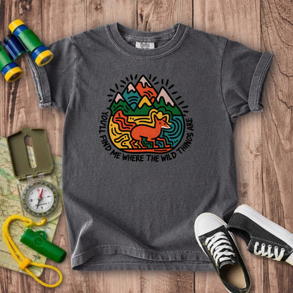Youll Find Me Kids Cotton T-Shirt