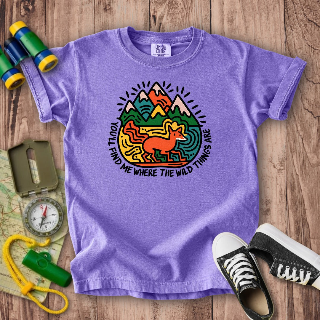 Youll Find Me Kids Cotton T-Shirt