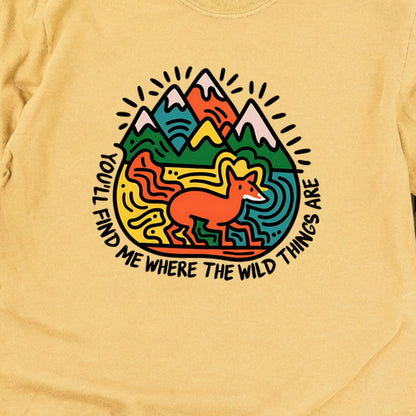 Youll Find Me Cotton Long Sleeve