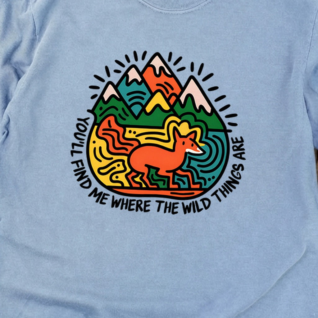Youll Find Me Cotton Long Sleeve
