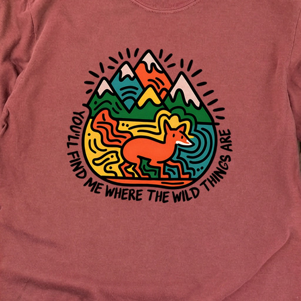 Youll Find Me Cotton Long Sleeve