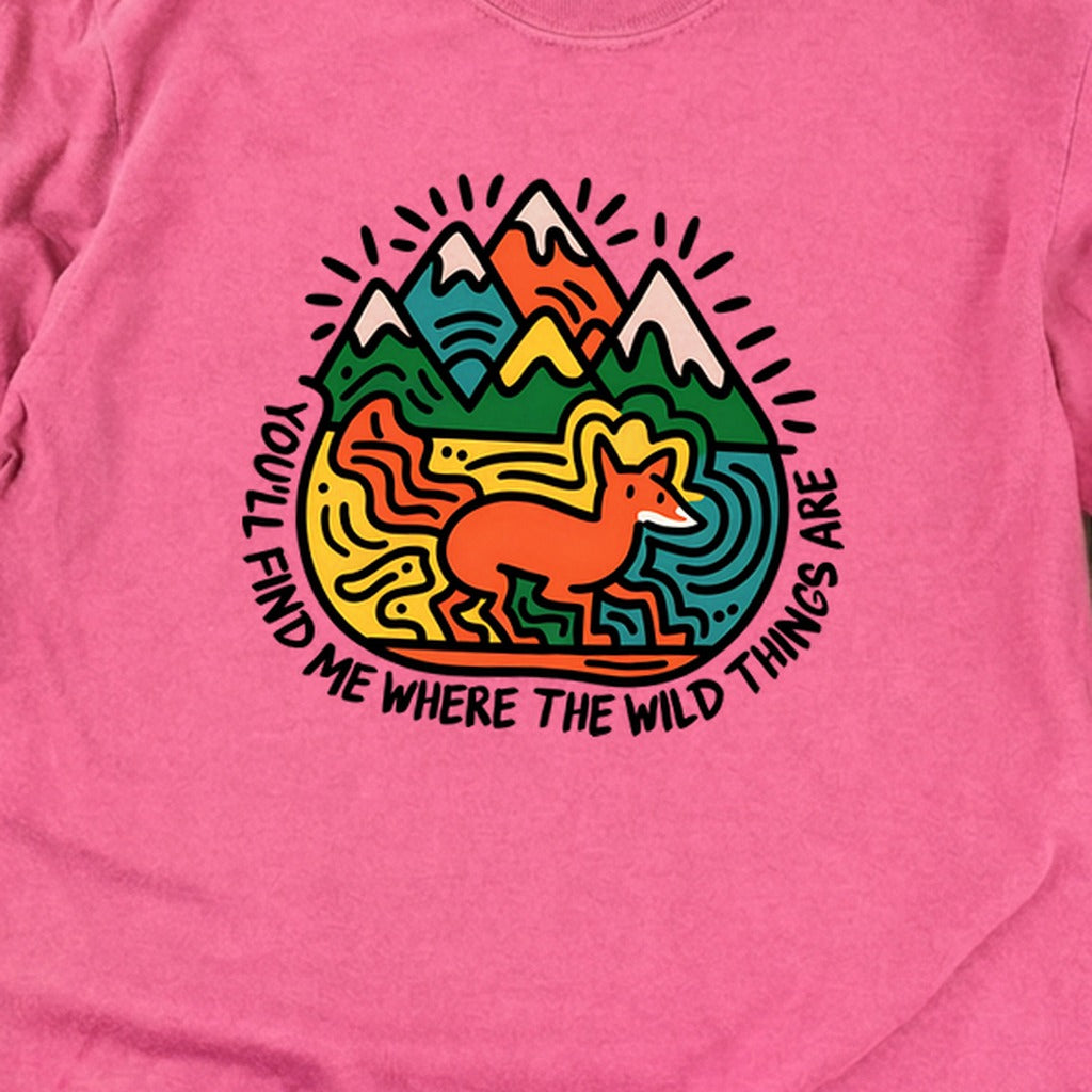 Youll Find Me Cotton Long Sleeve