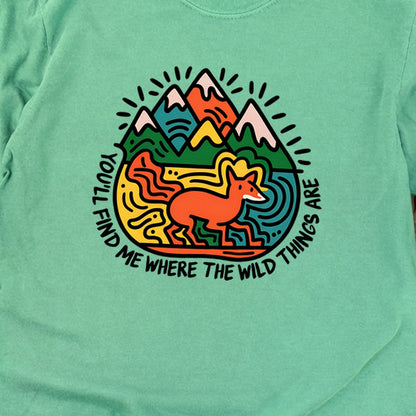 Youll Find Me Cotton Long Sleeve