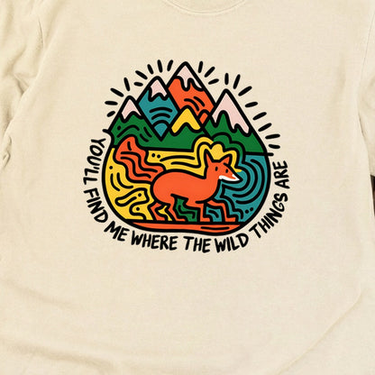Youll Find Me Cotton Long Sleeve
