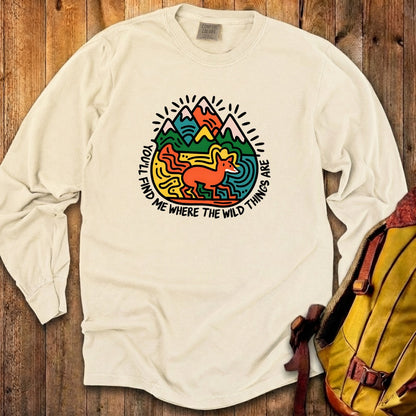 Youll Find Me Cotton Long Sleeve