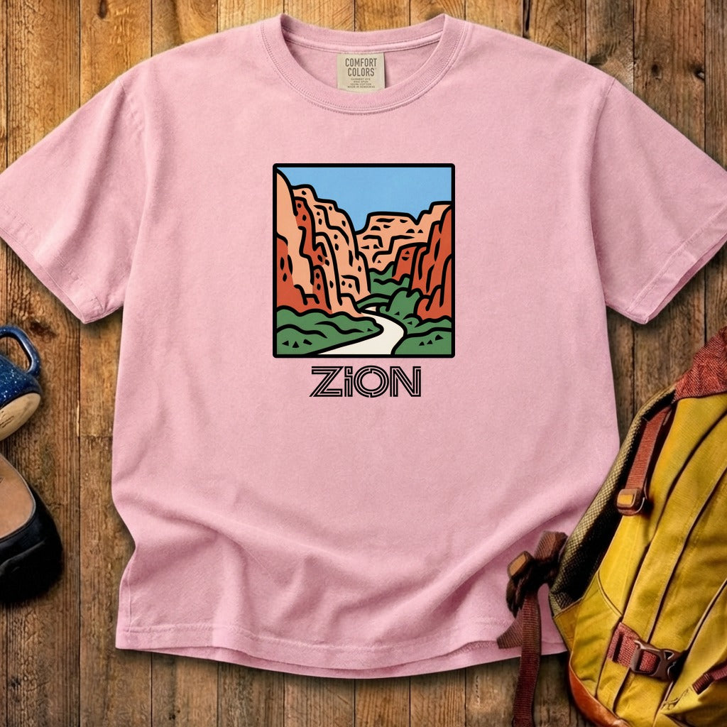 Zion National Park Cotton T-Shirt