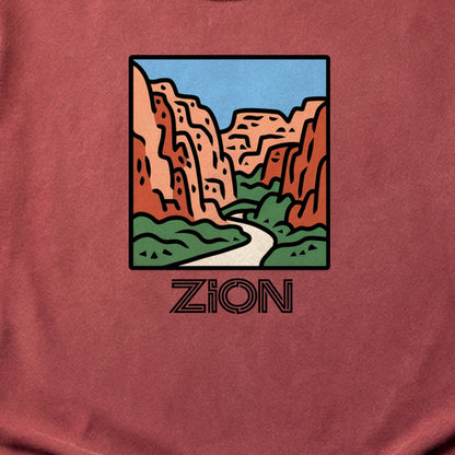 Zion National Park Cotton T-Shirt