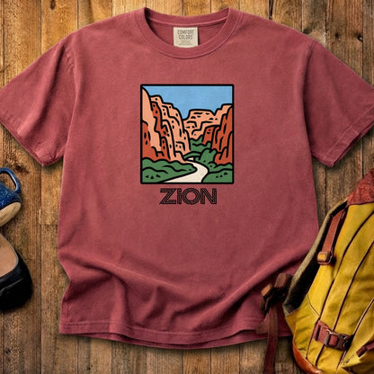 Zion National Park Cotton T-Shirt