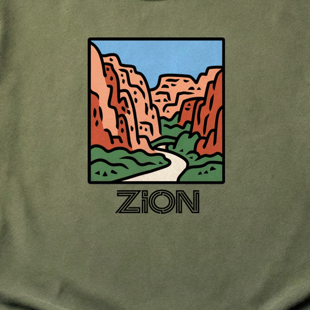 Zion National Park Cotton T-Shirt