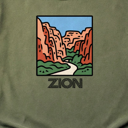 Zion National Park Cotton T-Shirt