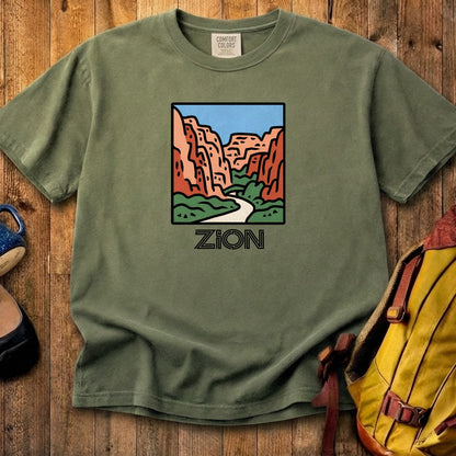 Zion National Park Cotton T-Shirt