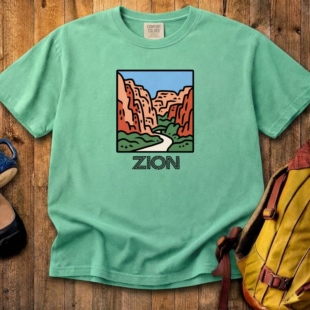 Zion National Park Cotton T-Shirt