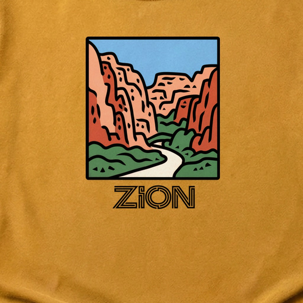 Zion National Park Cotton T-Shirt