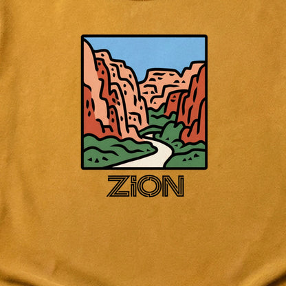 Zion National Park Cotton T-Shirt