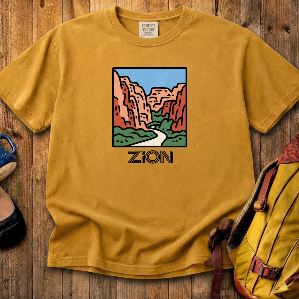 Zion National Park Cotton T-Shirt